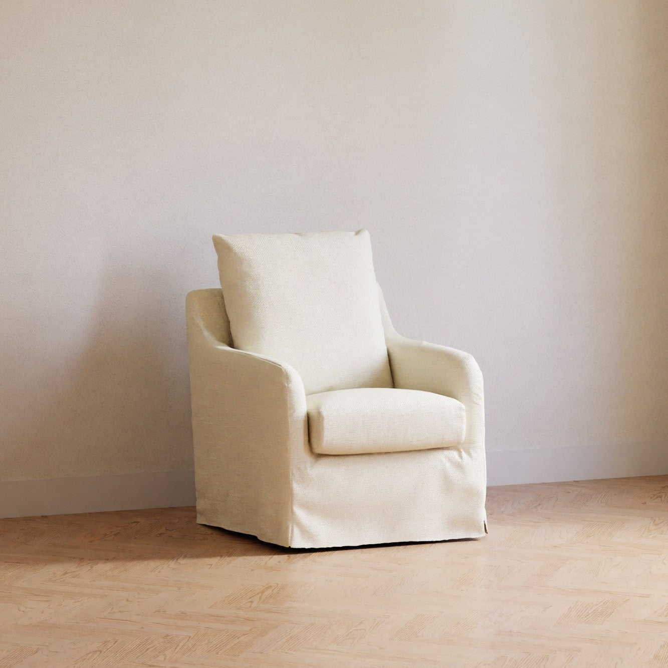 Reese Slipcover Swivel Glider
