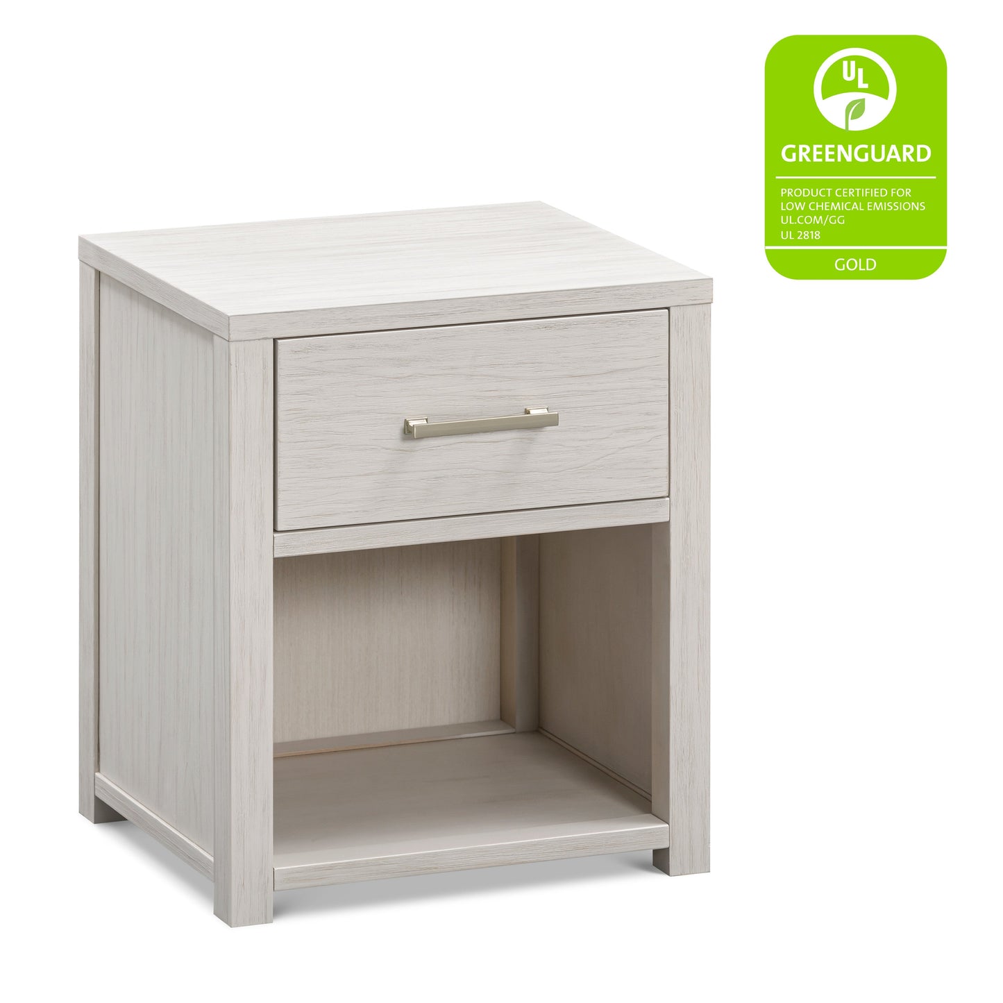 B26460WDF,Hemsted Nightstand Assembled in White Driftwood