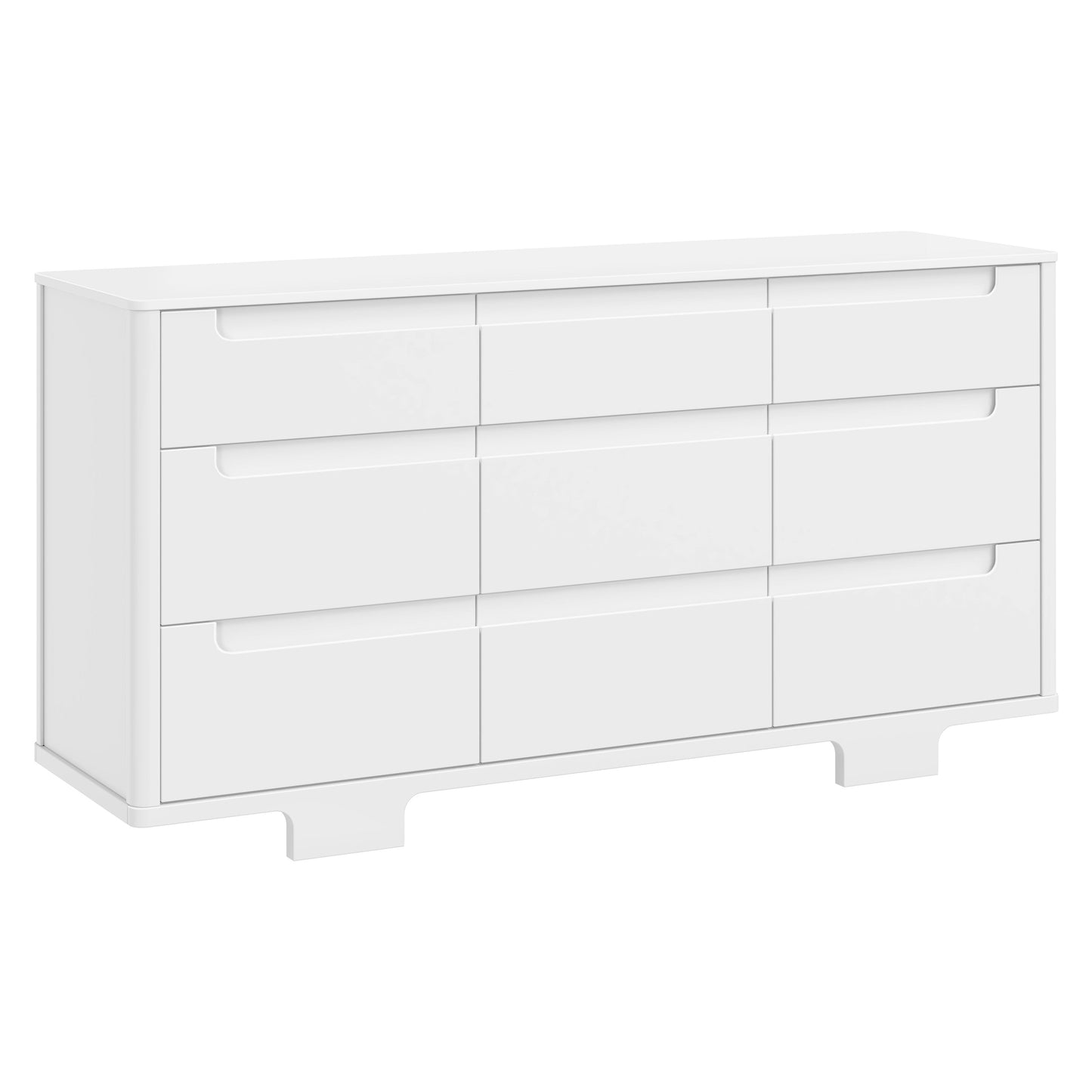 M23428W,Yuzu 9-Drawer Dresser Assembled in White
