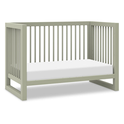 M23301FS,Nantucket 3-in-1 Convertible Crib w/Toddler Bed Conversion Kit in French Sage