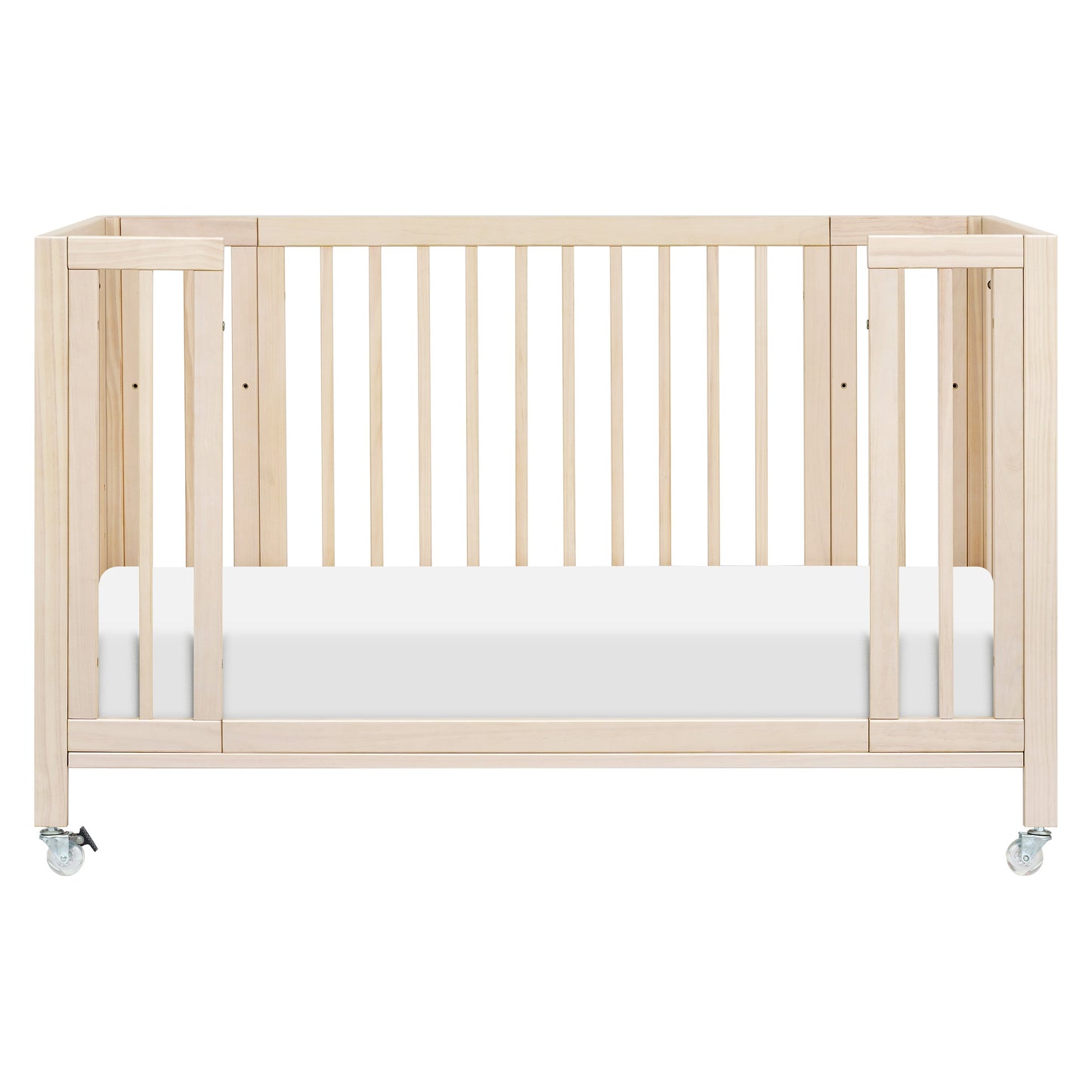 M30880NX,Rolli 9-in-1 Convertible All-Stages?? Crib w/ Bassinet & Toddler Bed Kits in Washed Natural