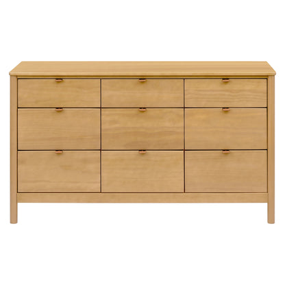 M25928HY,Bondi 9-Drawer Assembled Dresser in Honey
