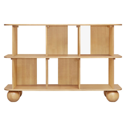 M31811HY,Crosby Open Bookcase in Honey