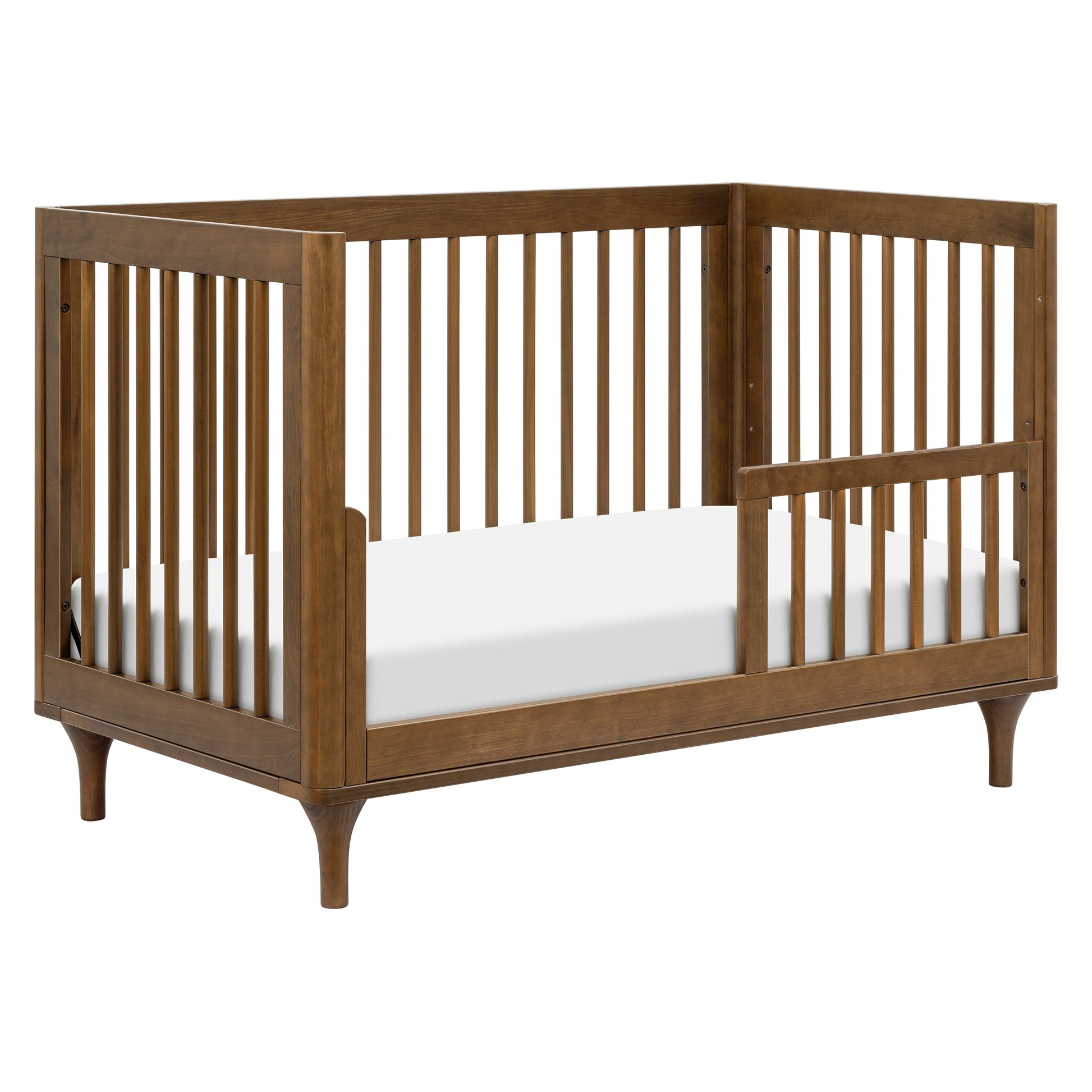 M9001NL,Lolly 3-in-1 Convertible Crib w/Toddler Bed Conversion in Natural Walnut
