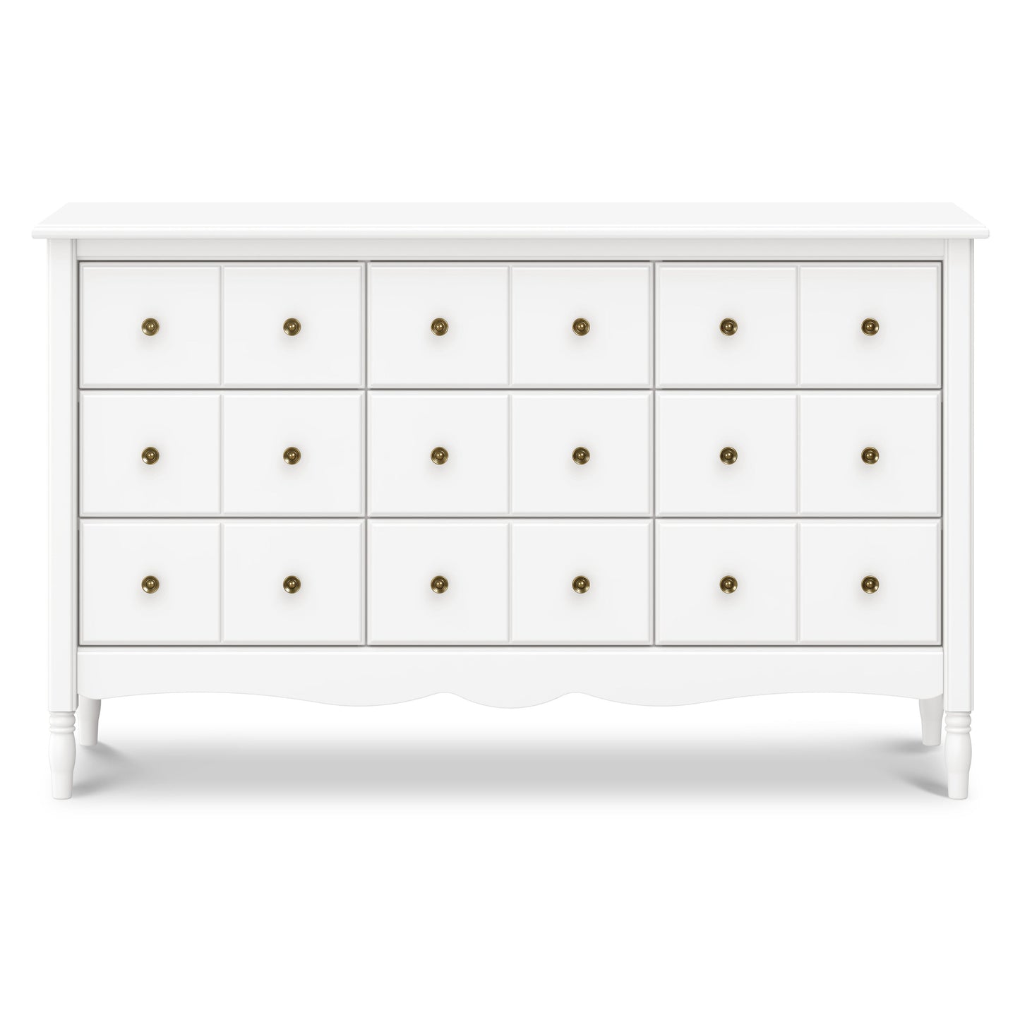 M7128RW,Liberty 9-Drawer Assembled Dresser in Warm White