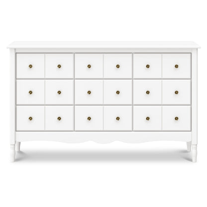 M7128RW,Liberty 9-Drawer Assembled Dresser in Warm White