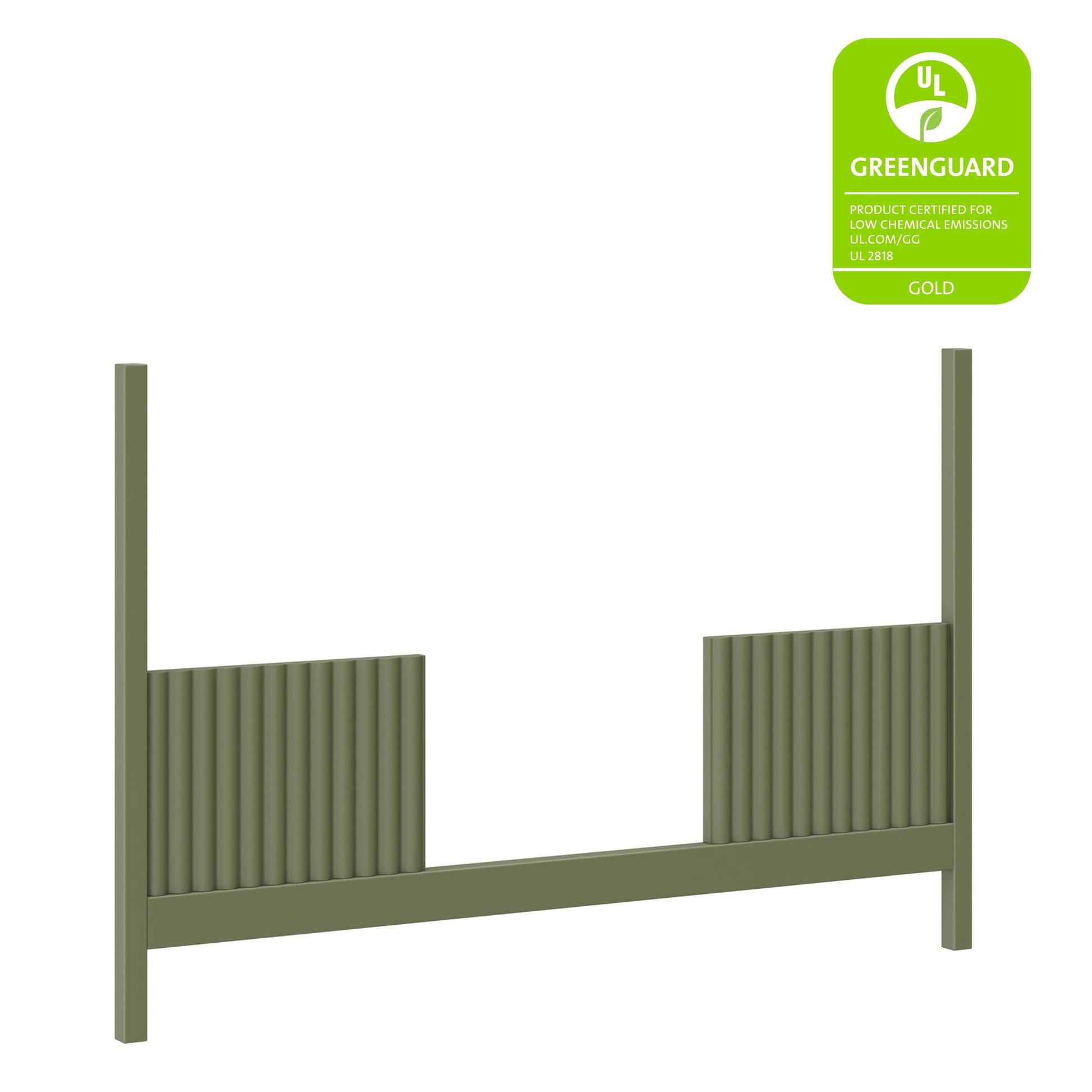 M30299OL,Moab Toddler Bed Conversion Kit in Olive