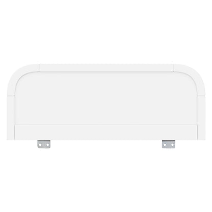 M25999W,Twin/Full Bed Guardrail in White