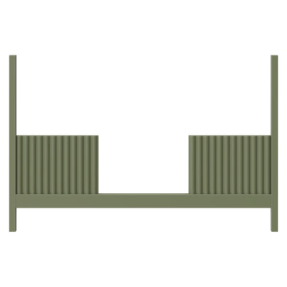 M30299OL,Moab Toddler Bed Conversion Kit in Olive