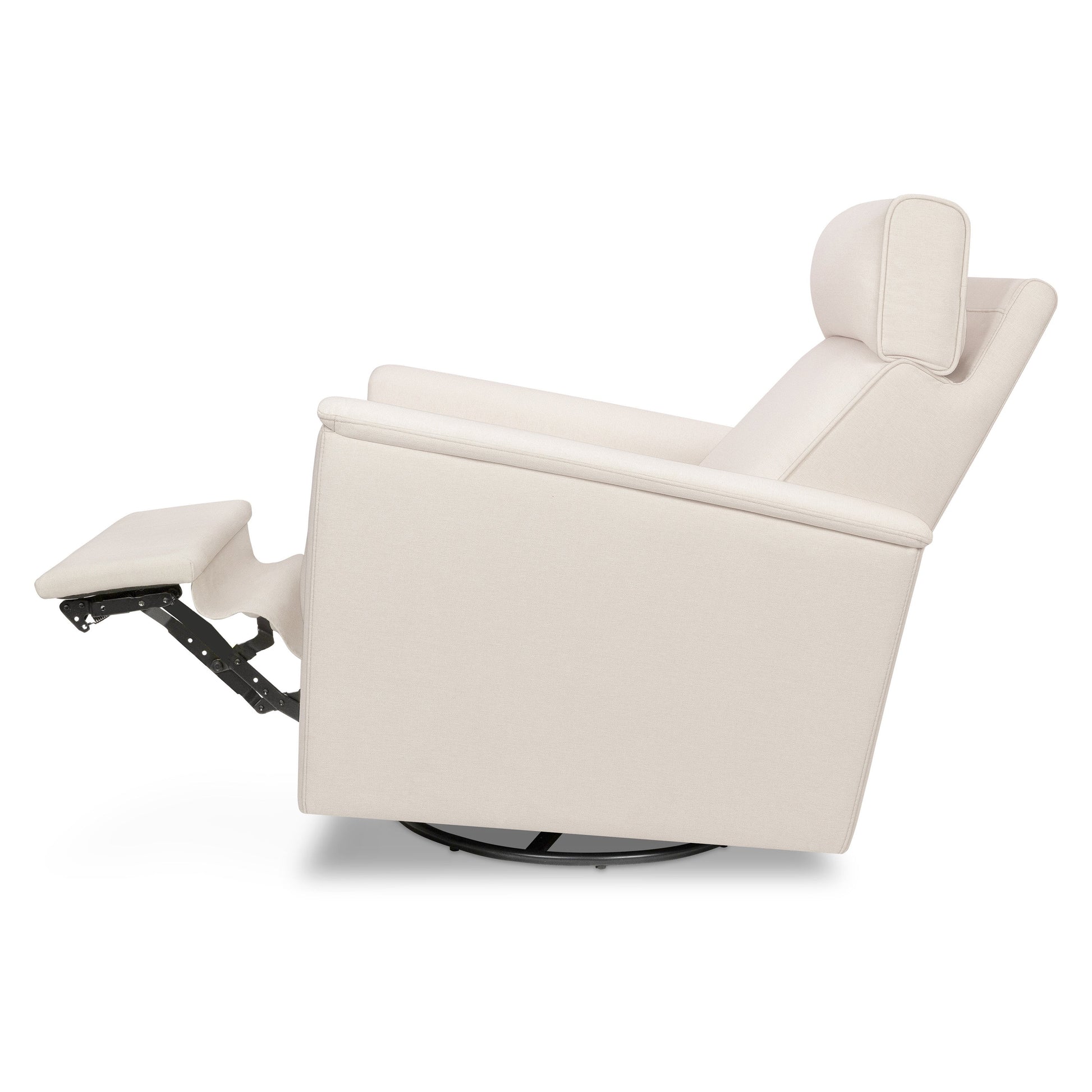 M17183PCMEW,Willa Deluxe Power Glider Recliner w/Heat&Massage in Performance Cream Eco-Weave