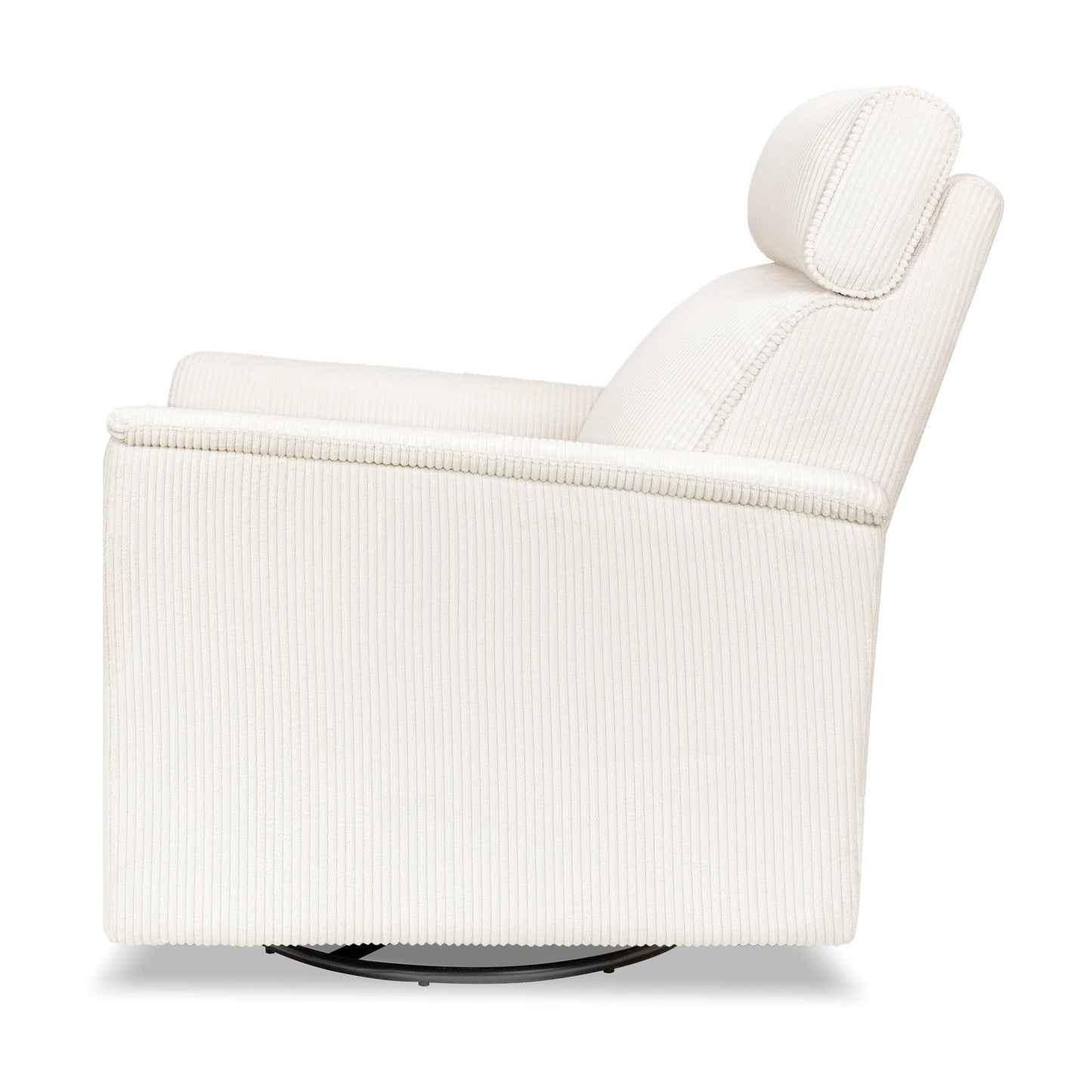 B17186YC,Willa Plus Power Glider Recliner w/ Power Headrest in Ivory Corduroy