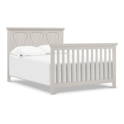 B14501WDF,Emory Farmhouse 4-in-1 Convertible Crib in White Driftwood