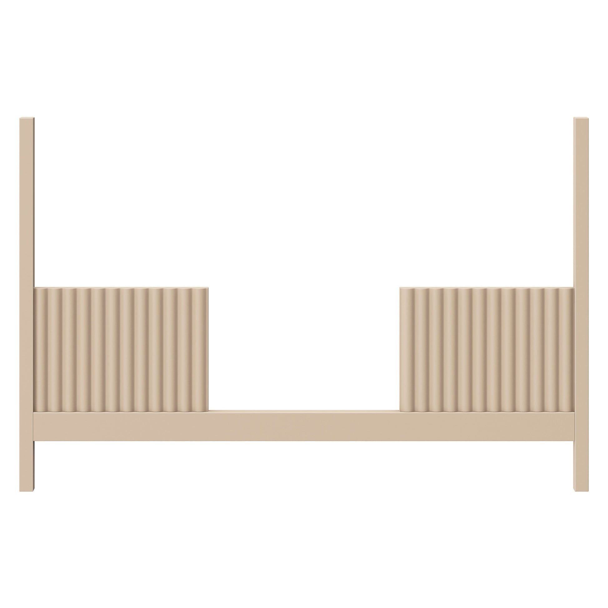 M30299TPE,Moab Toddler Bed Conversion Kit in Taupe