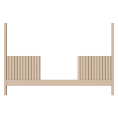 M30299TPE,Moab Toddler Bed Conversion Kit in Taupe