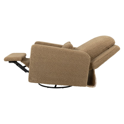M23087CTS,Sigi Recliner and Swivel Glider in Cortado Shearling