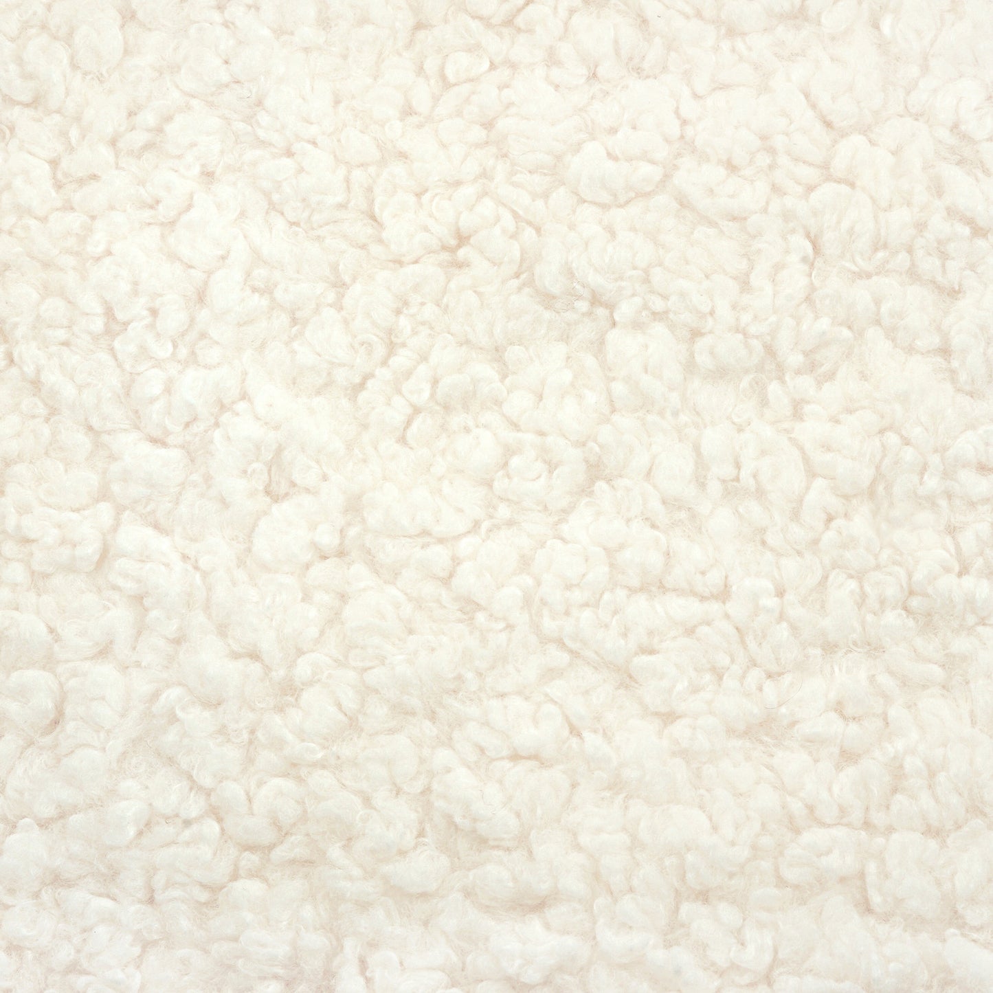 M26385CMSGLB,Kiwi Gliding Ottoman in Cream Shearling with Light Wood Base