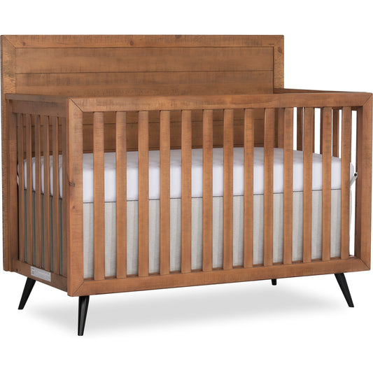 Mid-Century Modern Convertible Crib