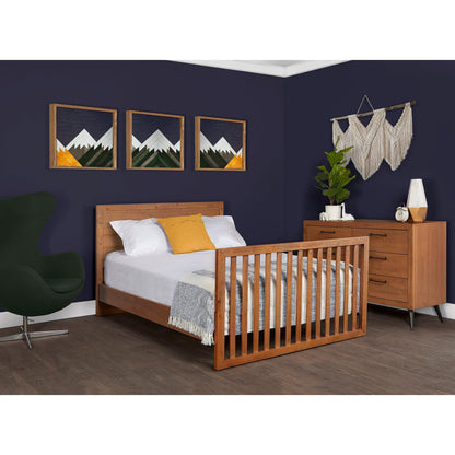 Mid-Century Modern Convertible Crib