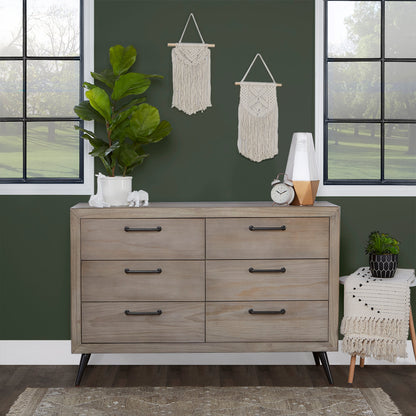 Mid-Century Modern Double Dresser