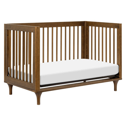 M9001NL,Lolly 3-in-1 Convertible Crib w/Toddler Bed Conversion in Natural Walnut