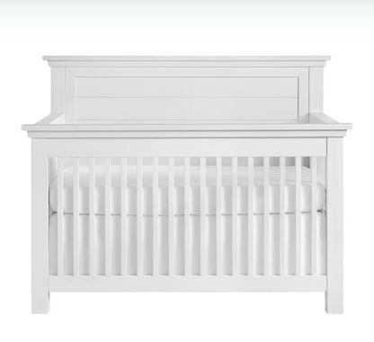 Windsor Flat Convertible Crib (Weathered White)