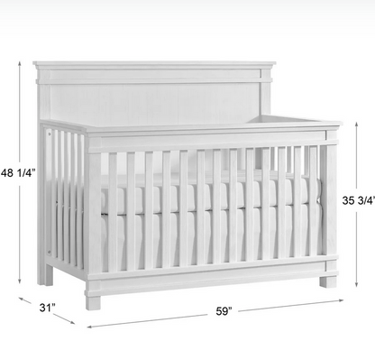 Stirling Flat Convertible Crib