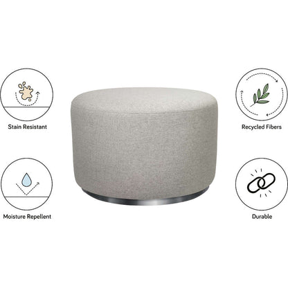 Tuba Swivel Gliding Ottoman