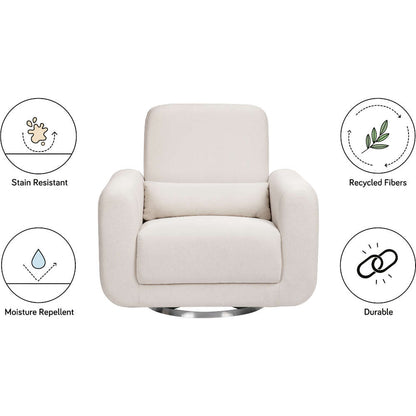 Tuba Extra Wide Swivel Glider