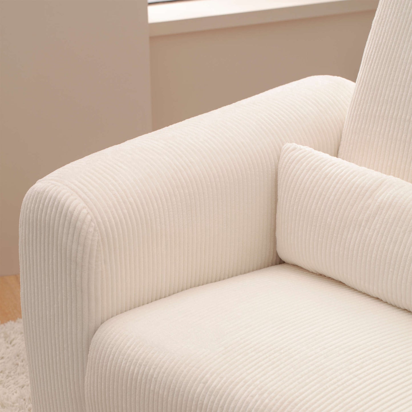 Tuba Extra Wide Swivel Glider