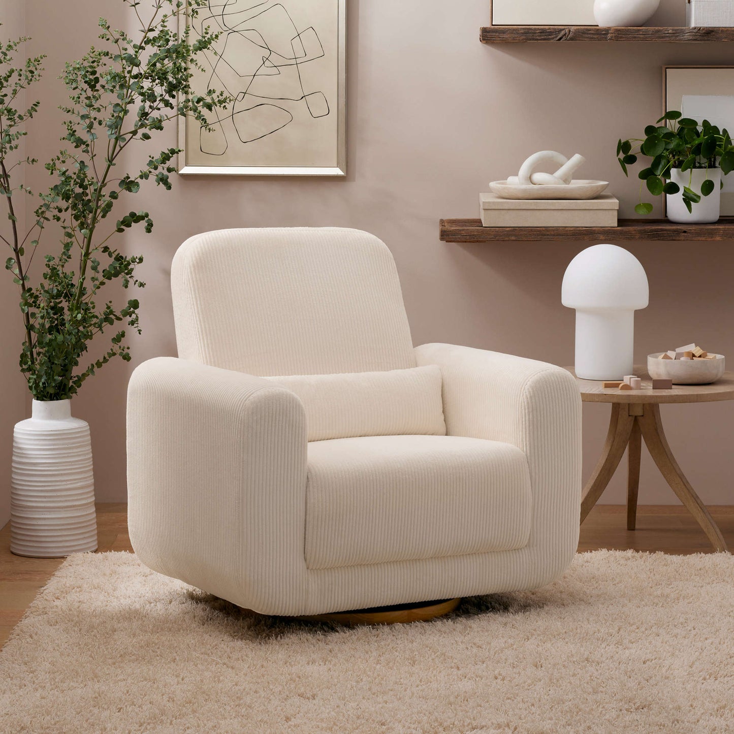 Tuba Extra Wide Swivel Glider