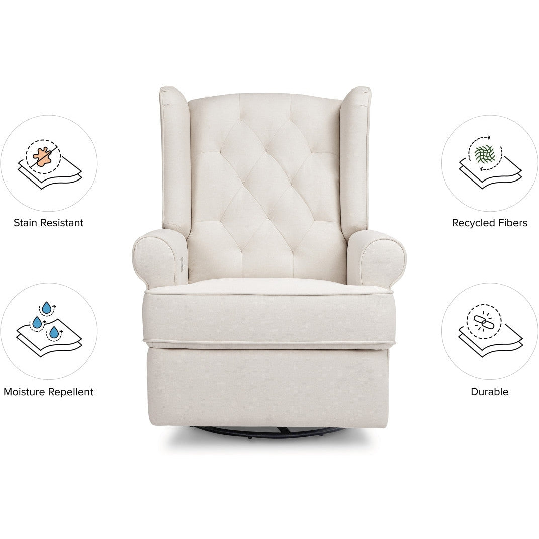 Harbour Power Recliner & Swivel Glider with USB port