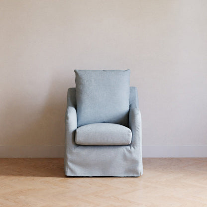 Reese Slipcover Swivel Glider