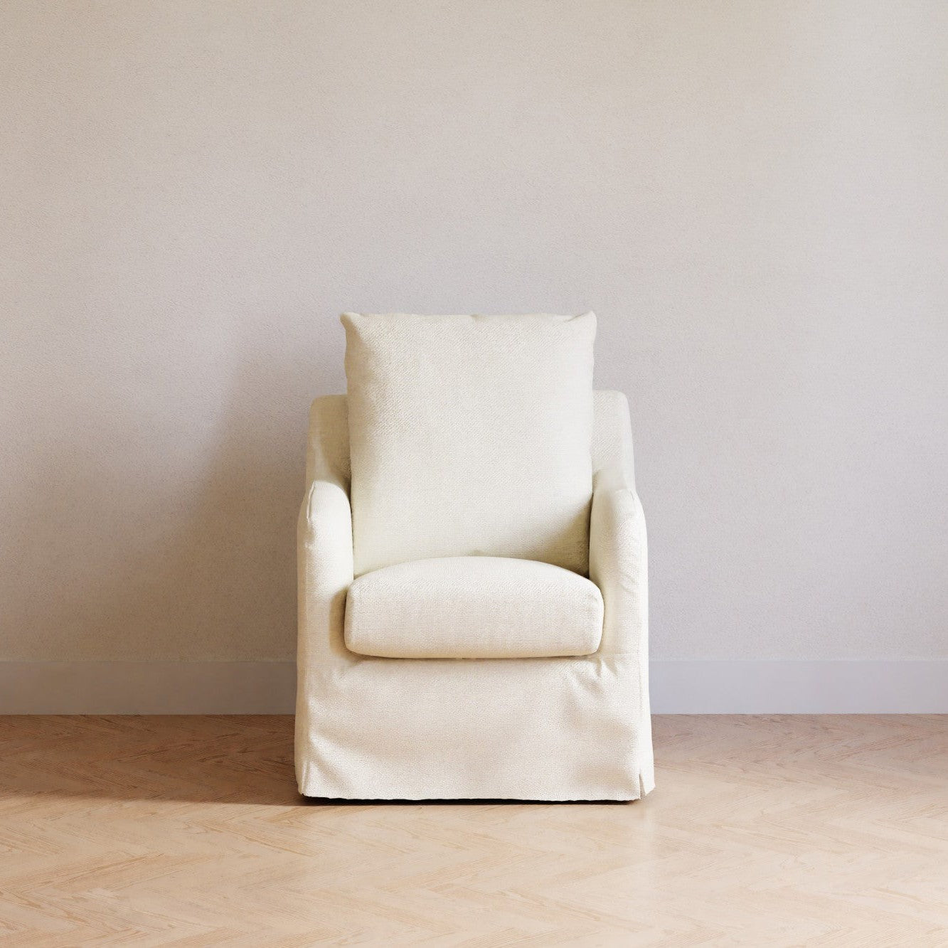 Reese Slipcover Swivel Glider
