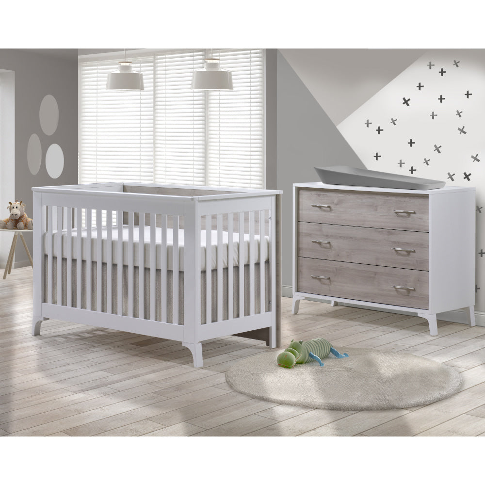 Metro Convertible Crib + Dresser Bundle