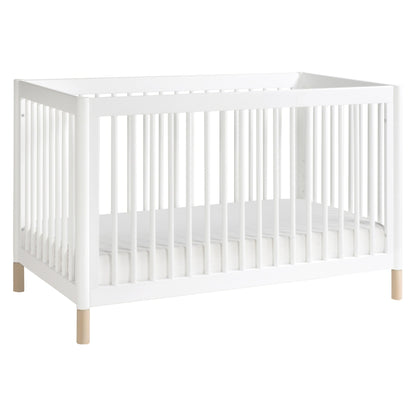 M12901WNX,Gelato 4-in-1 Convertible Crib w/Toddler Conversion Kit in White  NX Feet