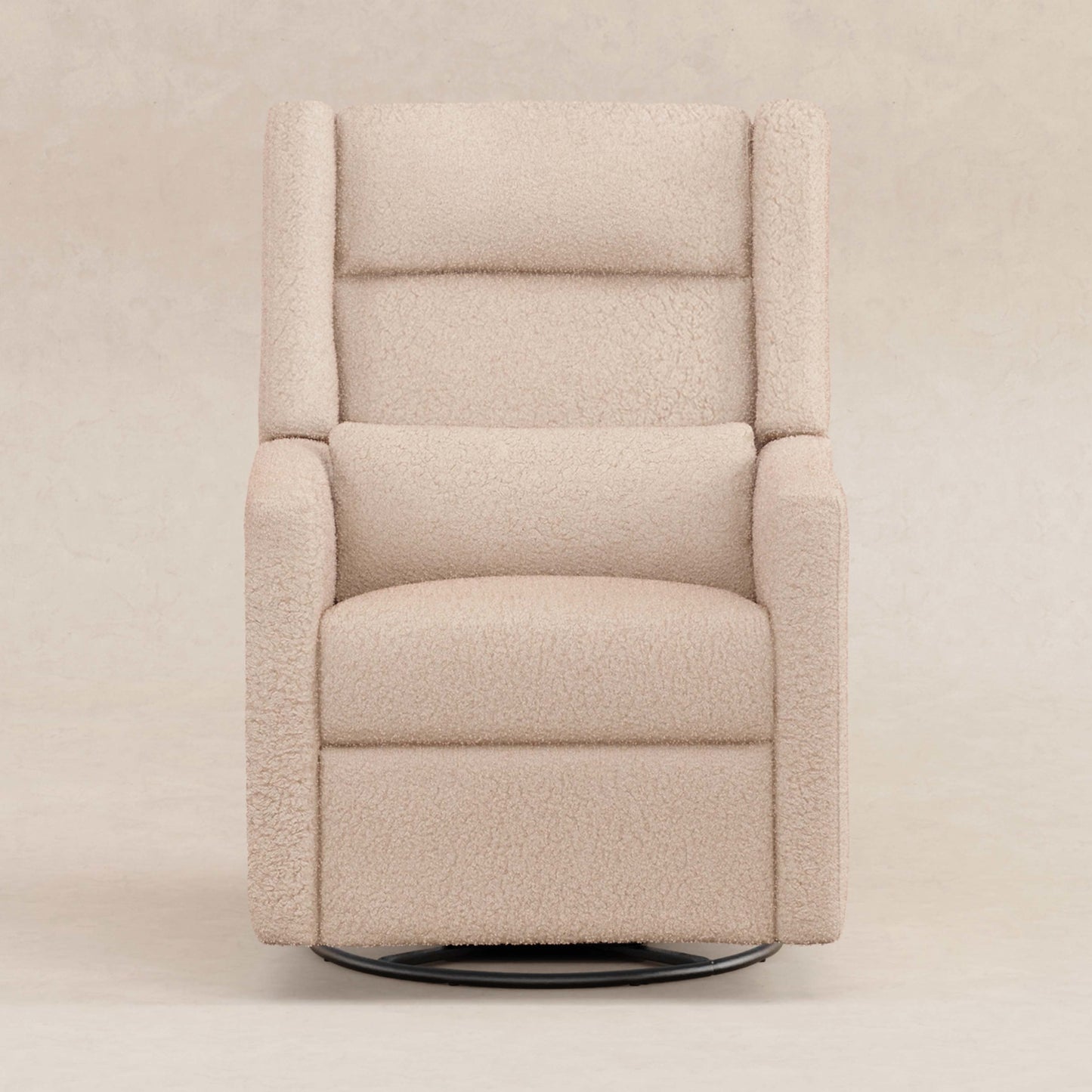M11286CSG,Kiwi Plus Power Glider Recliner w/ Power Headrest in Chai Shearling