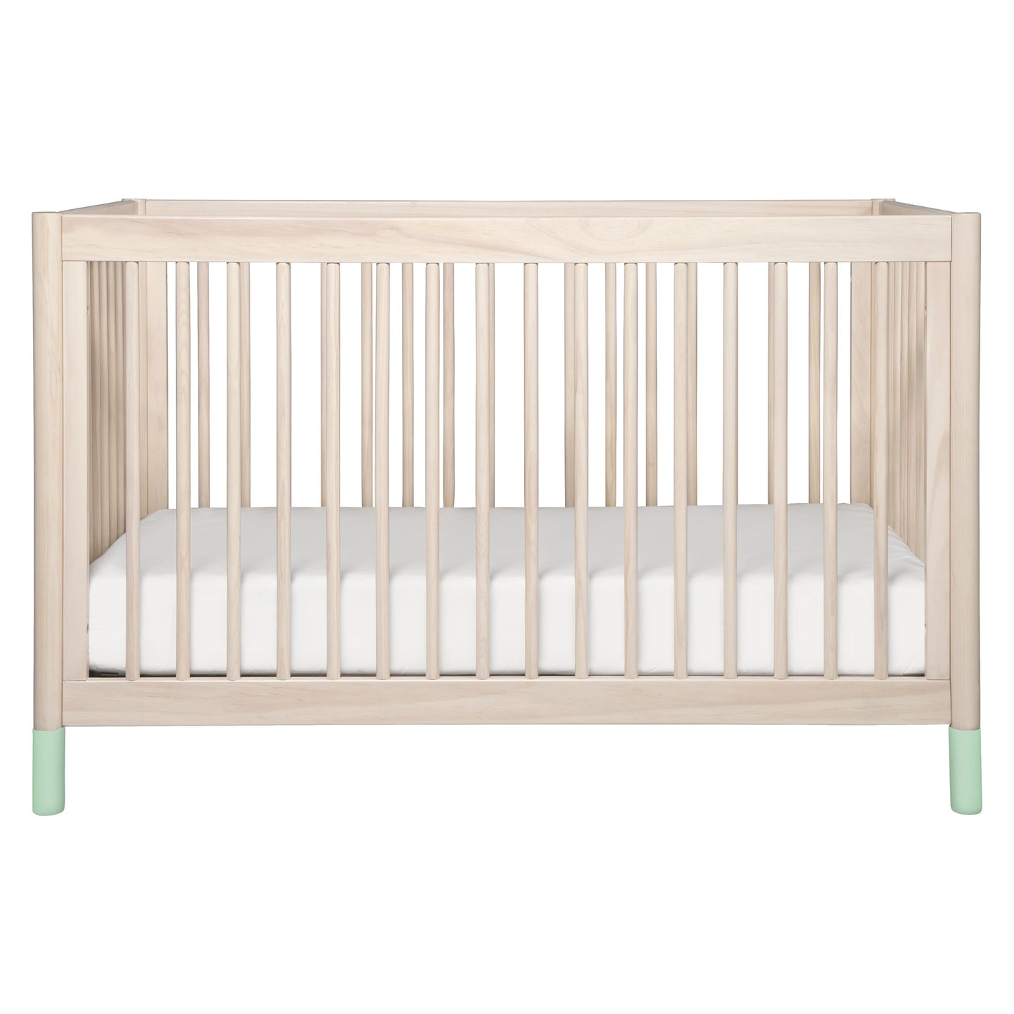 M12901NXW,Gelato 4-in-1 Convertible Crib w/Toddler Conversion Kit in Washed Natural  W Feet