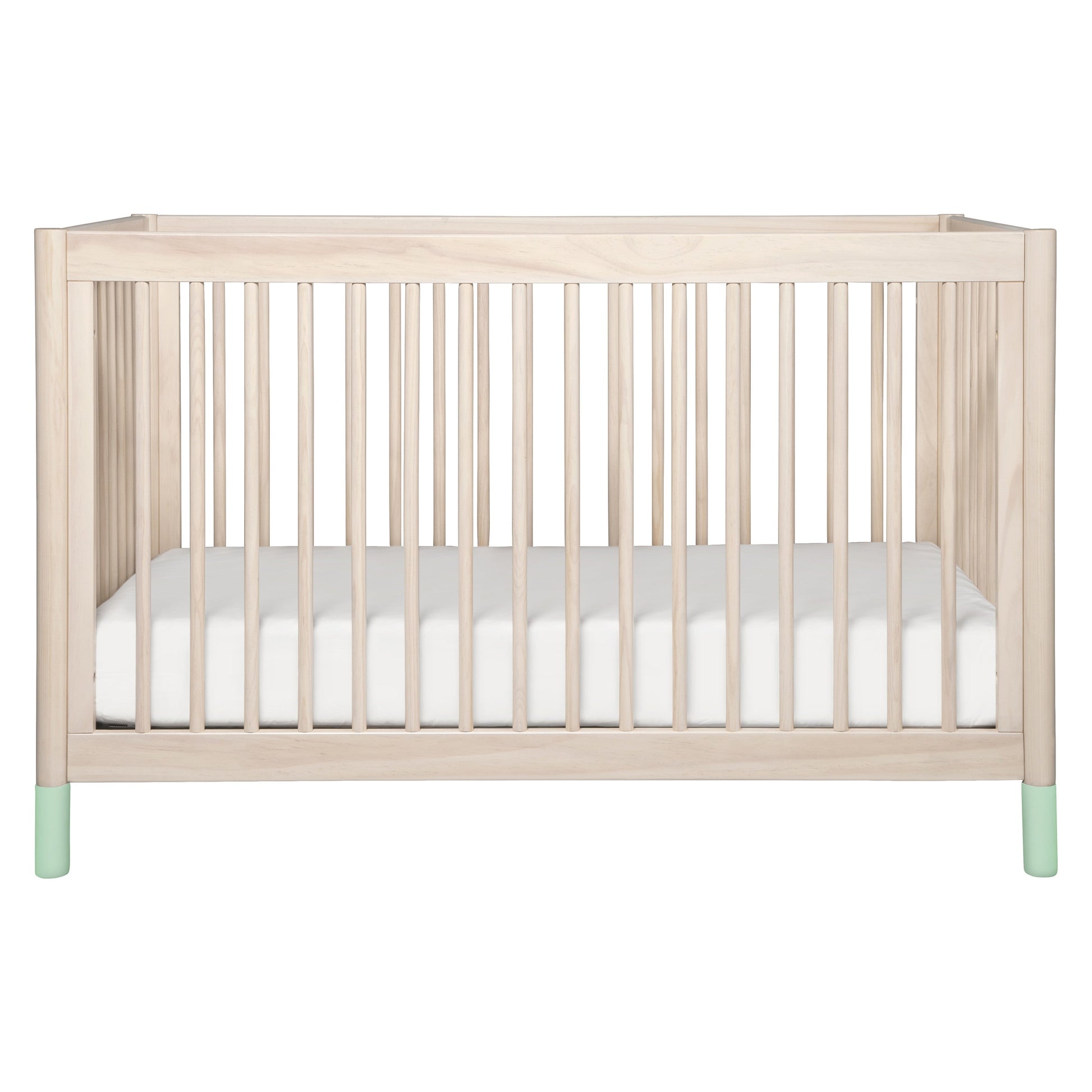 M12901NXW,Gelato 4-in-1 Convertible Crib w/Toddler Conversion Kit in Washed Natural  W Feet