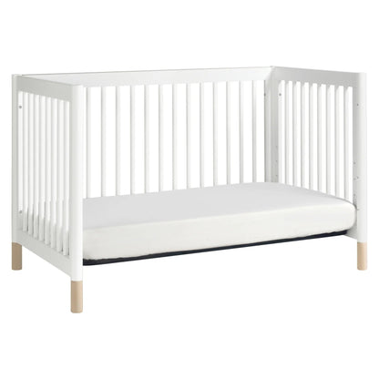 M12901WNX,Gelato 4-in-1 Convertible Crib w/Toddler Conversion Kit in White  NX Feet
