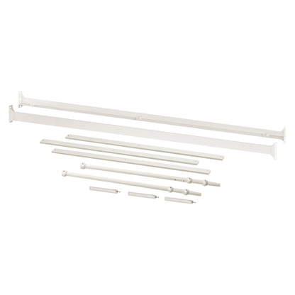 M21589VWH,Noelle Full Size Bed Conversion Kit in Vintage White