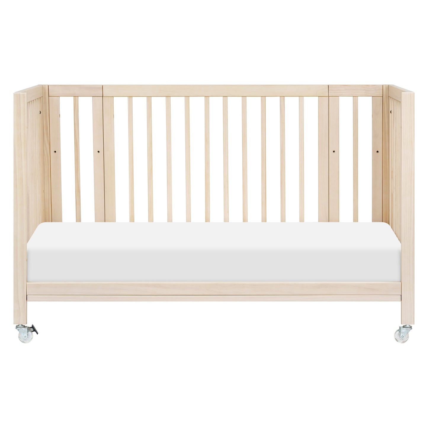 M30880NX,Rolli 9-in-1 Convertible All-Stages?? Crib w/ Bassinet & Toddler Bed Kits in Washed Natural