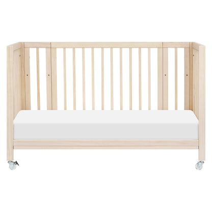 M30880NX,Rolli 9-in-1 Convertible All-Stages?? Crib w/ Bassinet & Toddler Bed Kits in Washed Natural