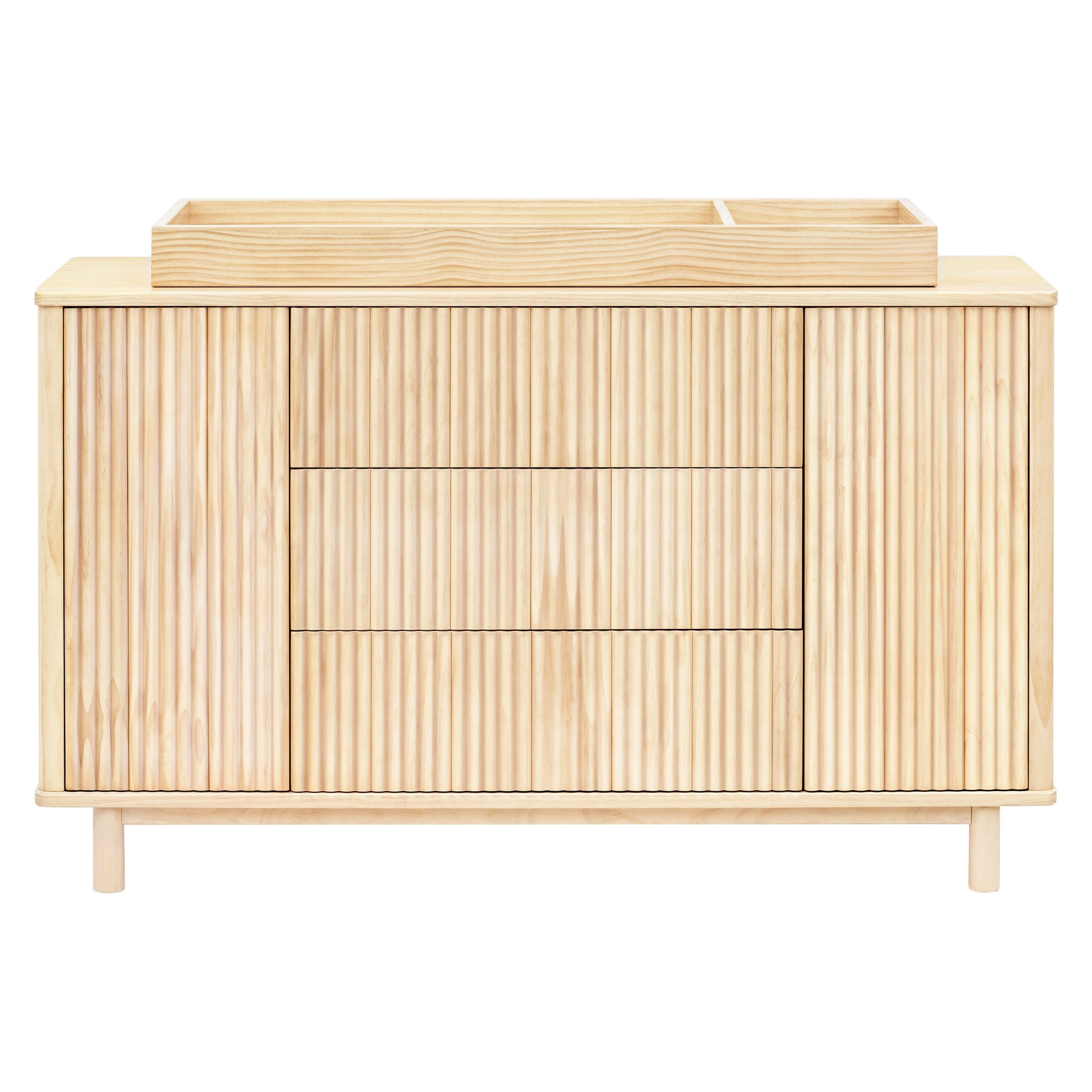 M29816BD,Pogo Tambour Assembled Dresser in Blonde