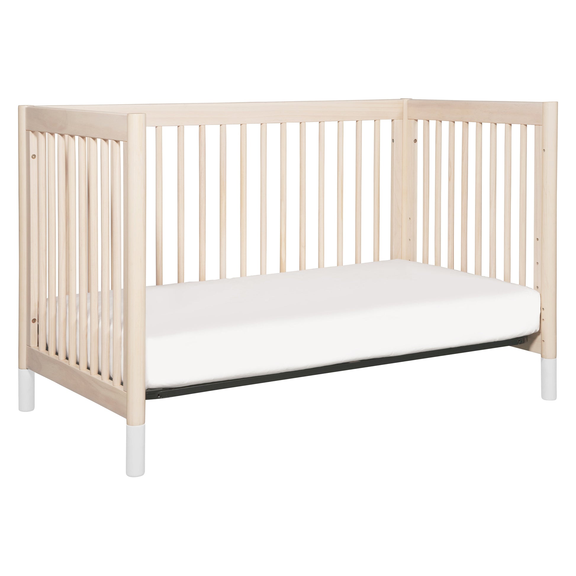 M12901NXW,Gelato 4-in-1 Convertible Crib w/Toddler Conversion Kit in Washed Natural  W Feet