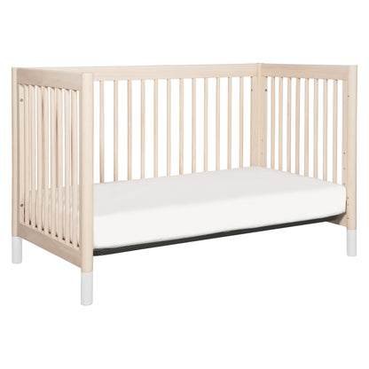 M12901NXW,Gelato 4-in-1 Convertible Crib w/Toddler Conversion Kit in Washed Natural  W Feet