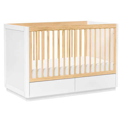 Bento 3-in-1 Storage Crib w/ Toddler Rail