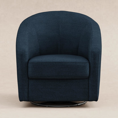 M5887PVET,Madison Swivel Glider in Performance Navy Eco-Twill