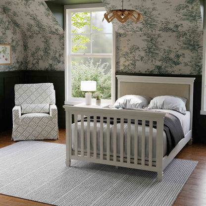 M15801RW,Darlington 4-in-1 Convertible Crib in Warm White