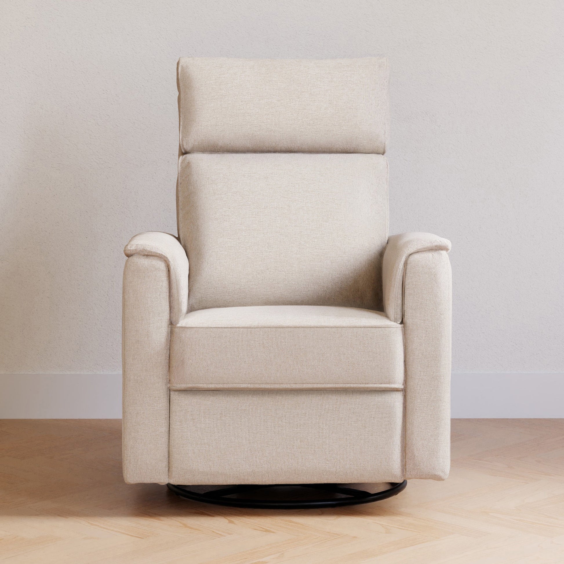 M17182PBEW,Willa Pro Power Glider Recliner w/ Power Lumbar in Performance Beach Eco-Weave
