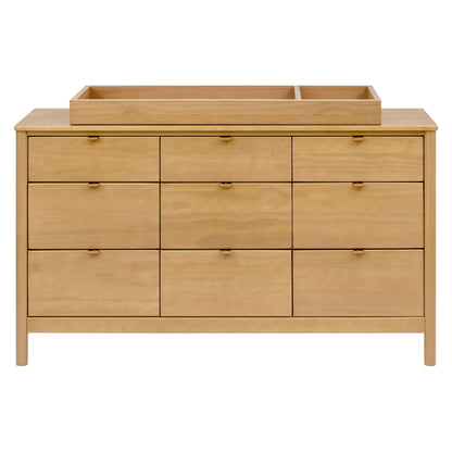 M25928HY,Bondi 9-Drawer Assembled Dresser in Honey